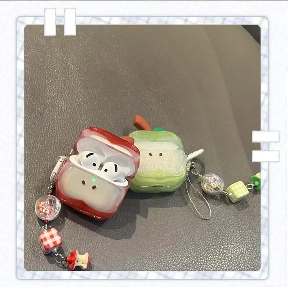 Love and Deepspace Caleb Airpods Case Red Green Apple Earphone Cover